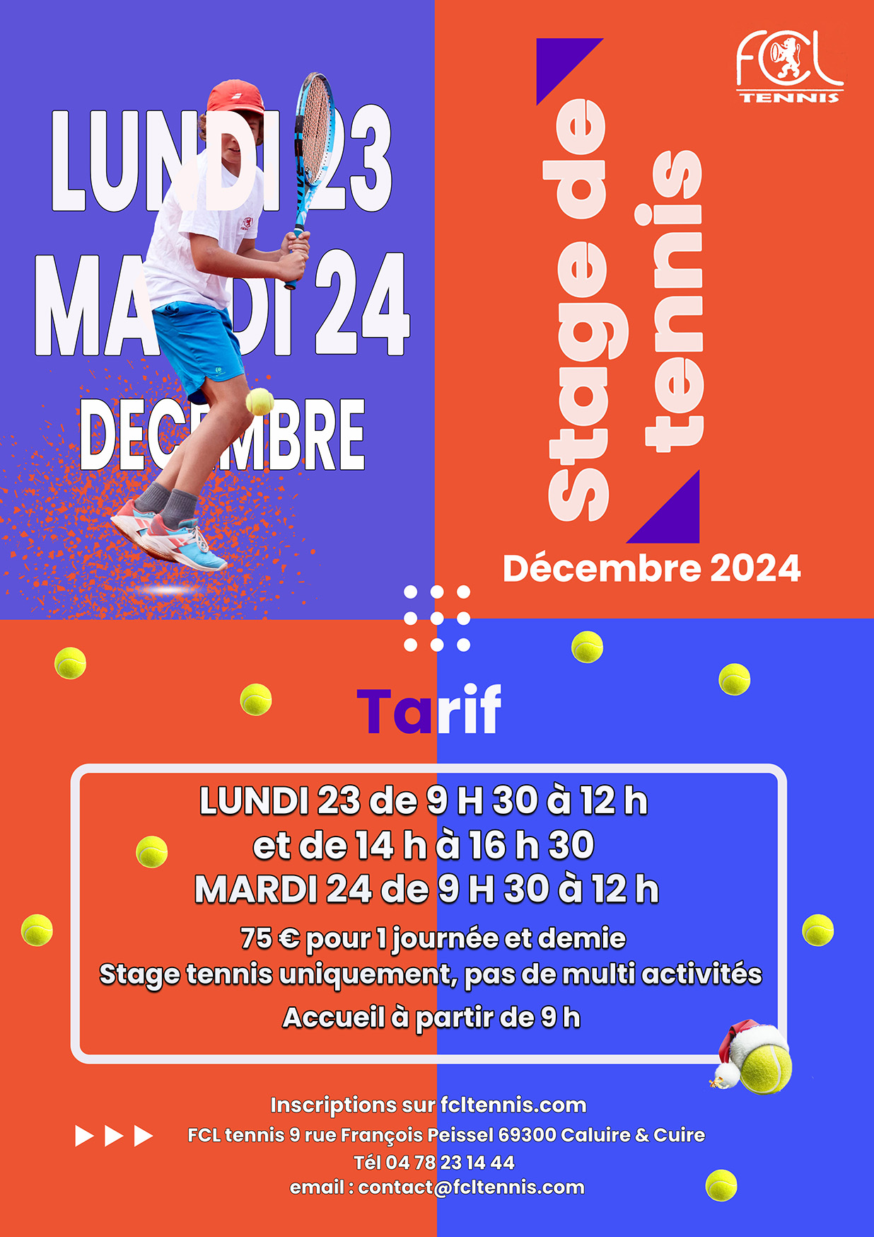 Inscrivez vous !